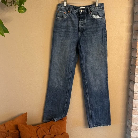 ZARA Classic Straight Jeans - Picture 1 of 7